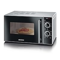 Severin Forno a microonde 2 in 1 con Grill 700 W, Forno con 9 programmi Automatici