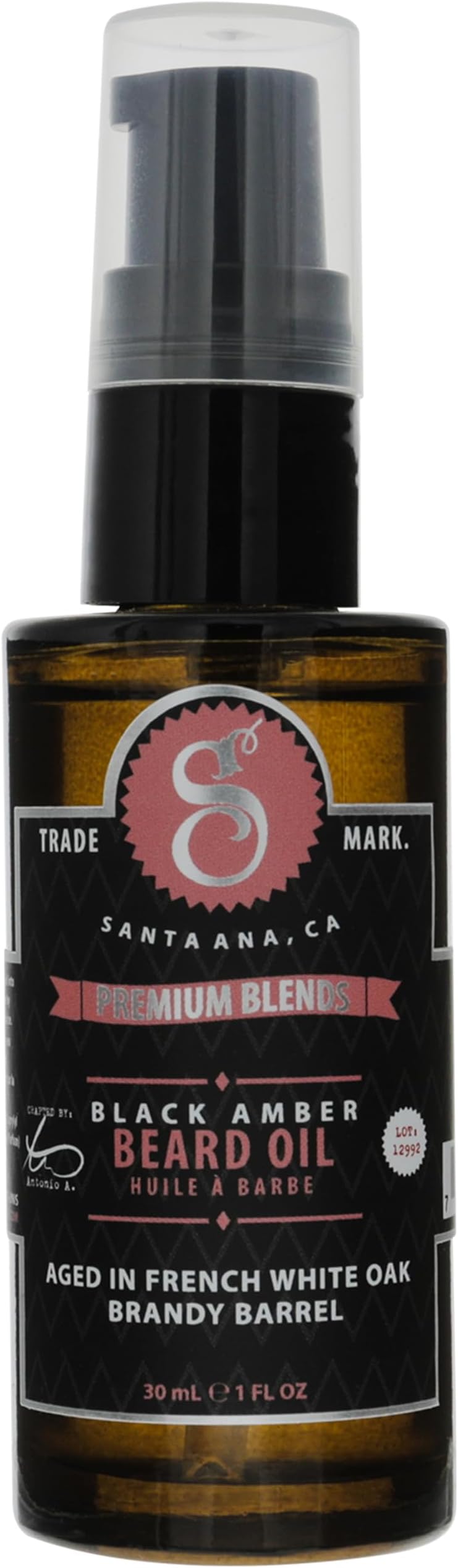 Premium Blends Beard Oil - Leave-In Beard Conditioner For Softening Hair, Hydrating Skin, Eliminating Beard Dandruff, Healthy Beard Growth - 1 oz