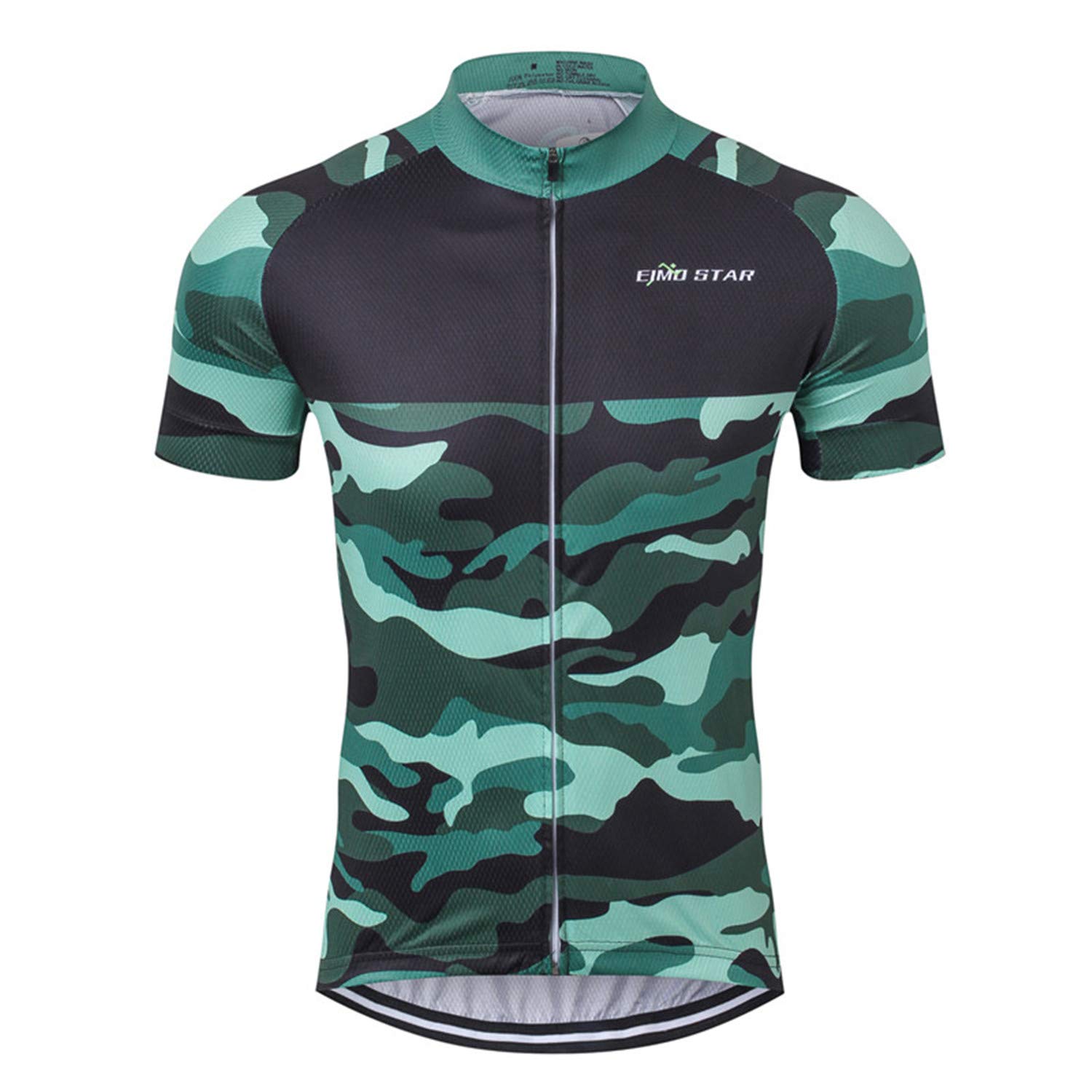 Weimostar Men's Cycling Jerseys Plaid Bike Shirts Short Sleeve Road Biking Jersey for Men Summer Bicycle Wear with 3 Pockets