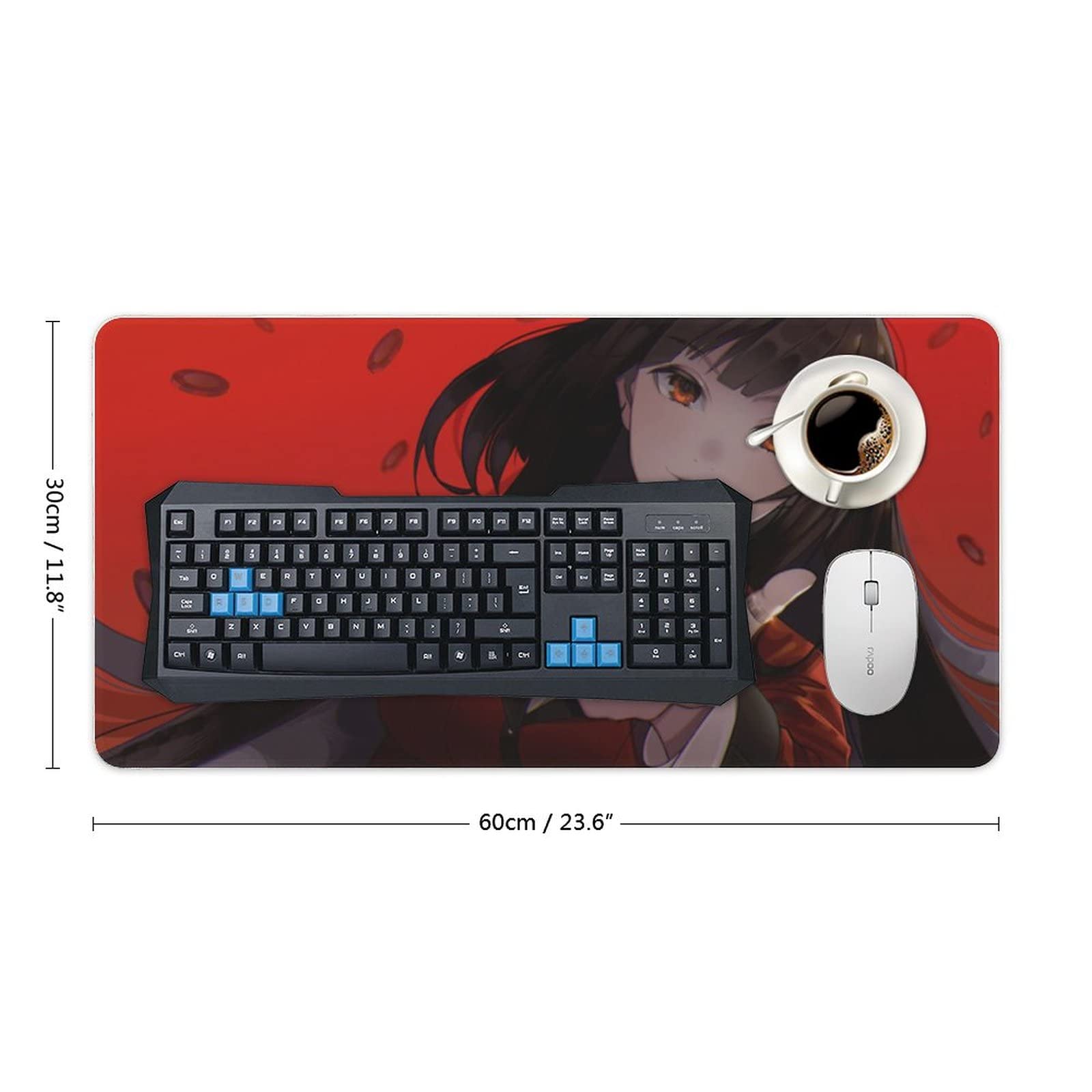 Amazon | デスクマット 賭ケグルイ 蛇喰夢子 マウスパッド デスク