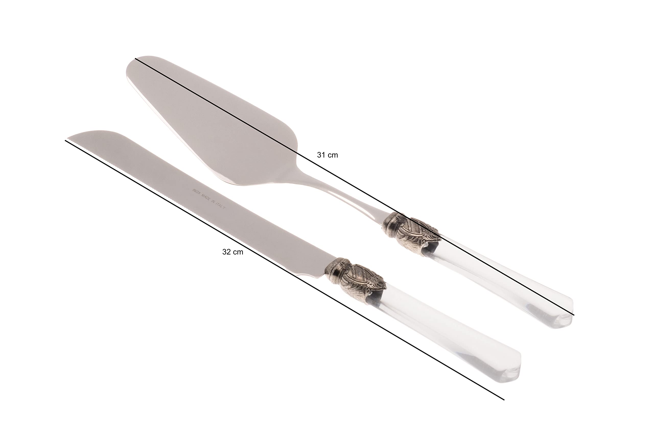 LAGOSTINA LUISA SET DI POSATE PER 6 PERSONE IN ACCIAIO INOX - 014454652724