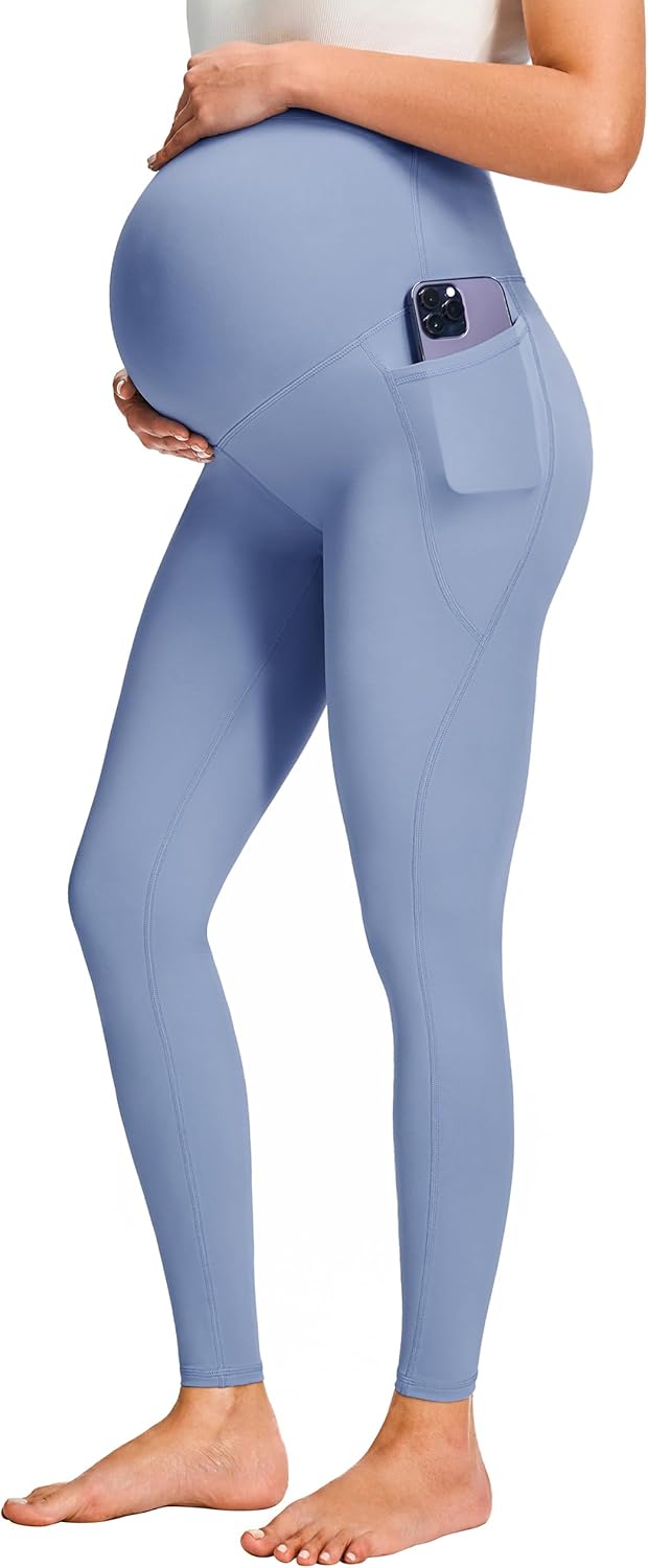 Leggings Premaman JOYSPELS Con Tasche - Non Trasparenti, Elasticizzati, Ideali Per Allenamento E Gravidanza - Foto 10