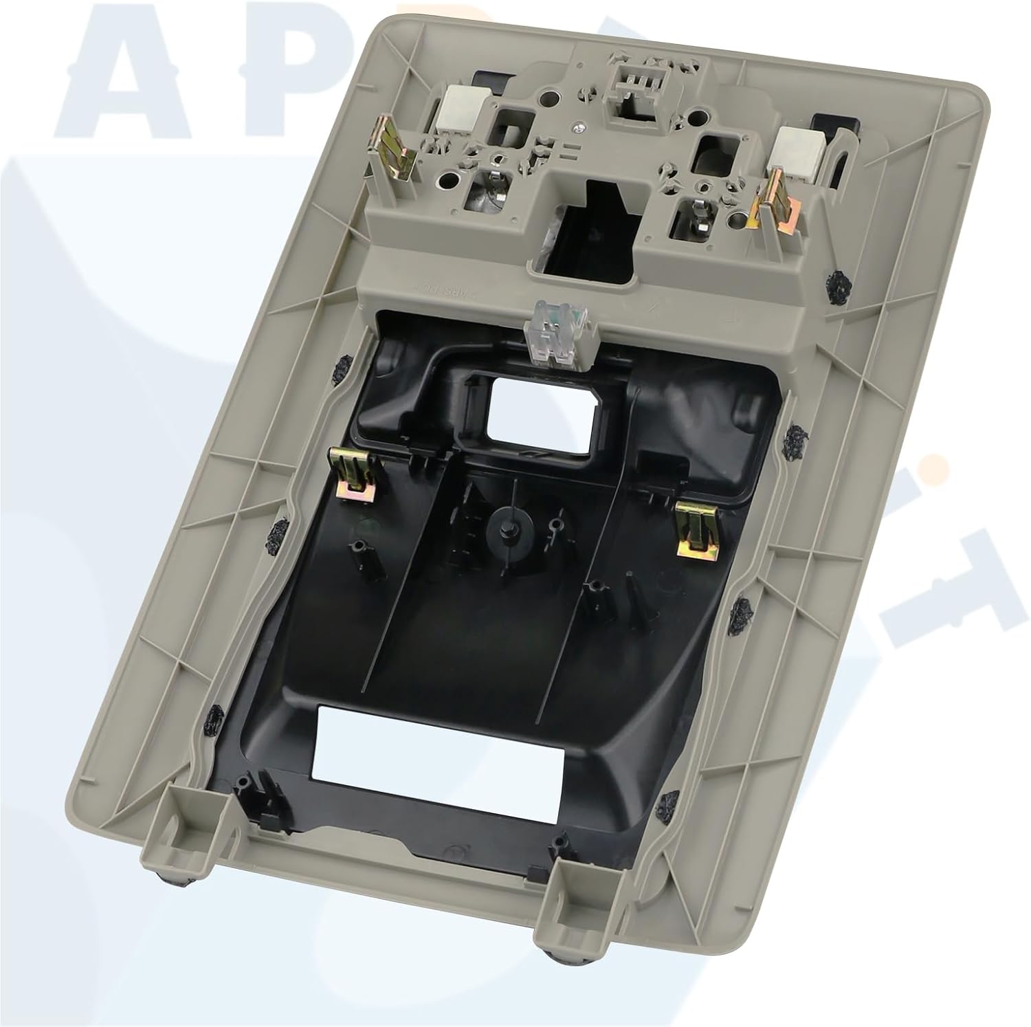 Overhead Console Housing w/Light & Lens for Interior Roof 1UY07BD1AA Compatible with 2011-2024 Ram 1500 2500 3500 4500 5500 Truck Accessories Parts Interior Dome Map Reading Light