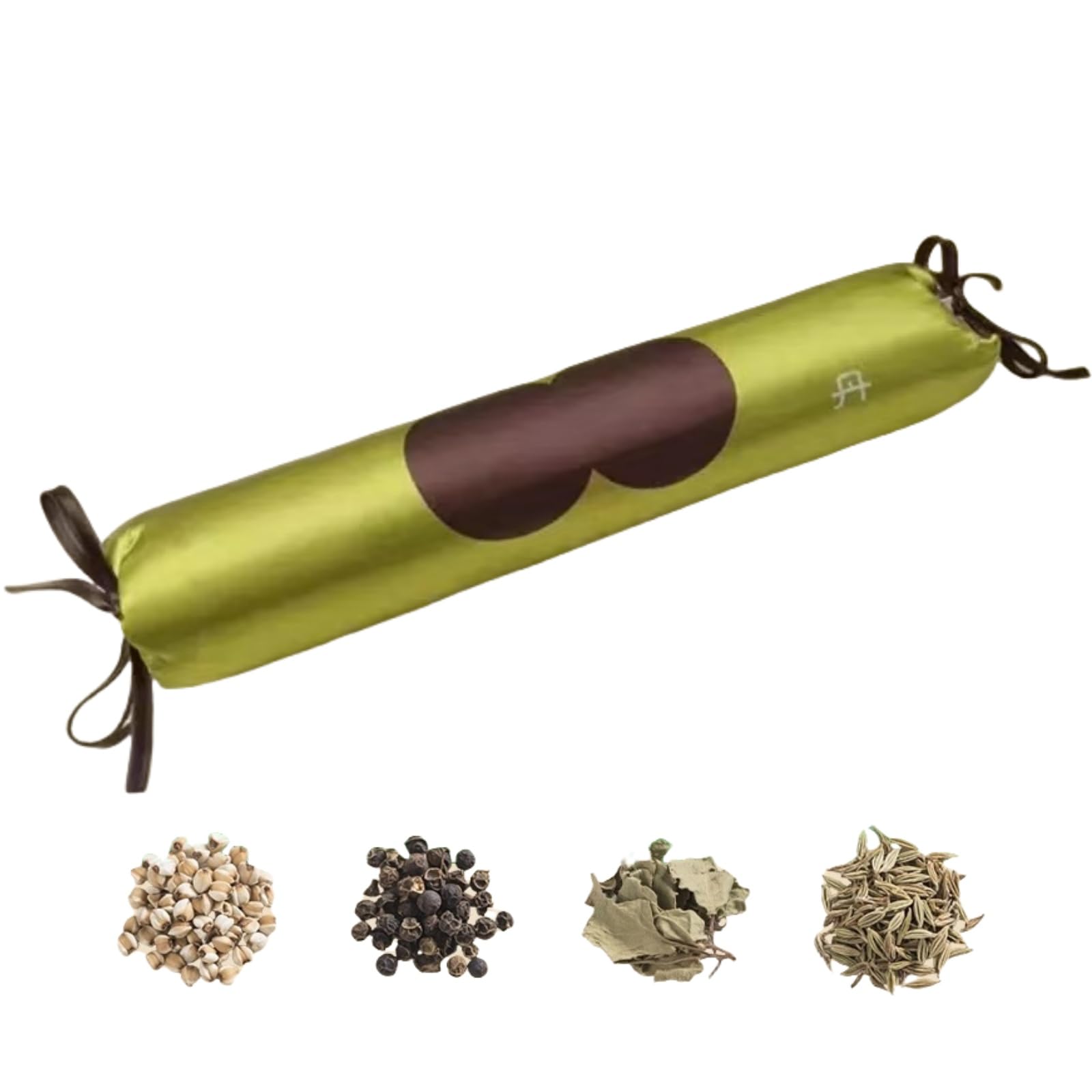 Almohada ergonómica para el cuello con relleno de artemisa natural, calefacción inteligente y compresa caliente USB ajustable para apoyo cervical y comodidad para dormir (normal)