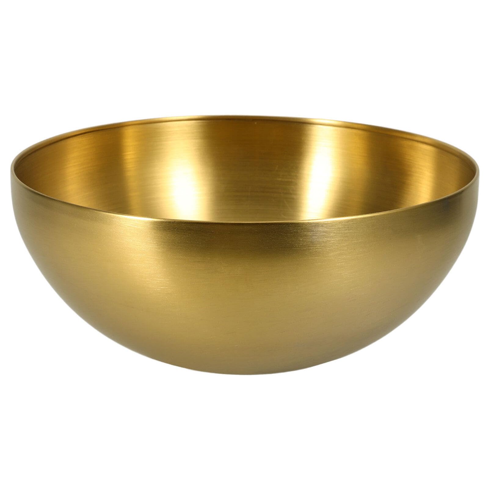 Cabilock Stainless Steel Salad Mixing Bowl Korean-style Food Bowl for Kitchen Outdoor Use Elegant Design Material Easy to Clean Multipurpose Serving