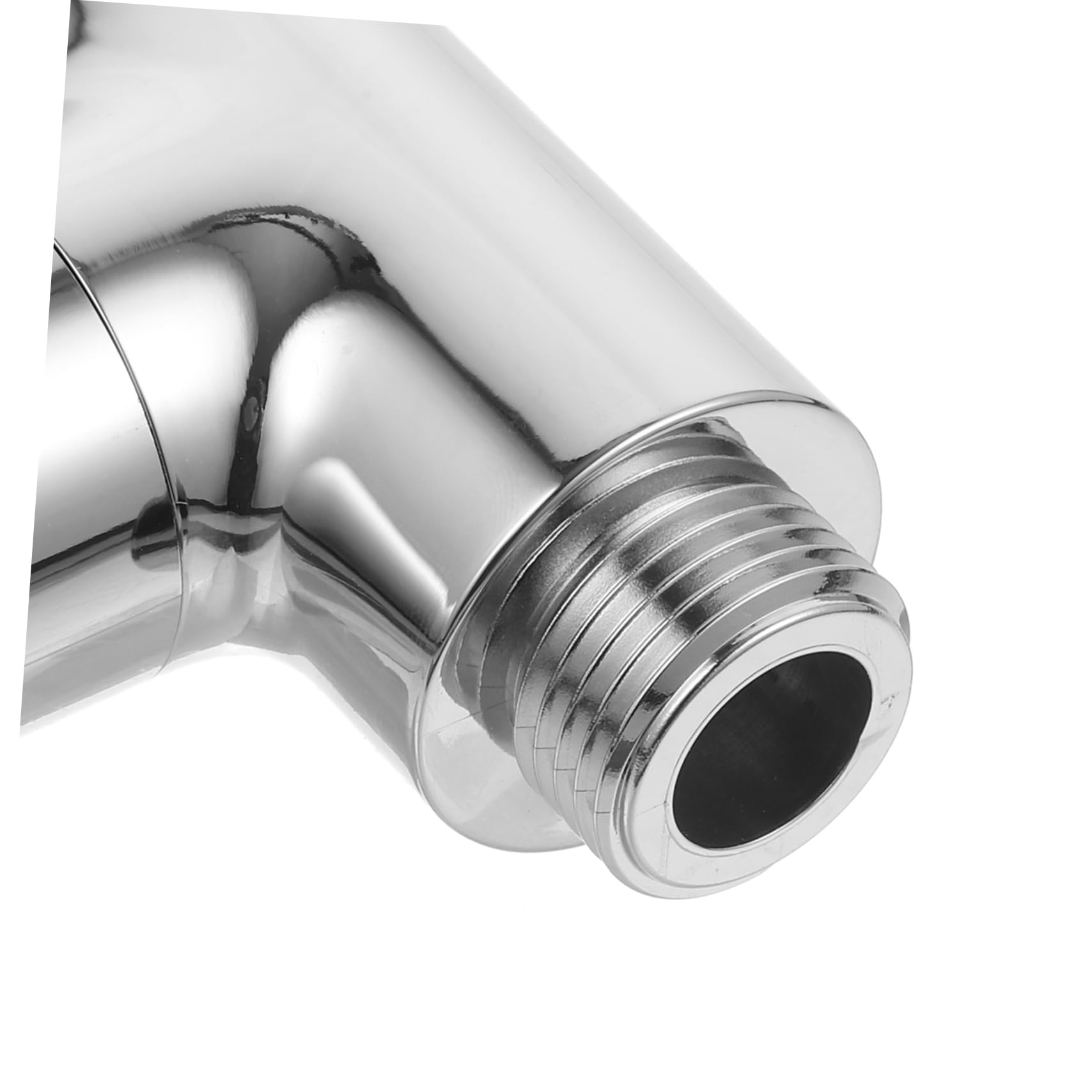 Termometro Acqua Digitale LED per Doccia a 12 Lati Argento | Rotazione Schermo 360°, Generatore di Flusso Integrato, Filettatura Standard 1/2 Pollice