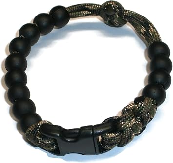 RedVex Ranger Pace Counter Bead Bracelet Woodland Camo- Choose Your Size - Customization Available