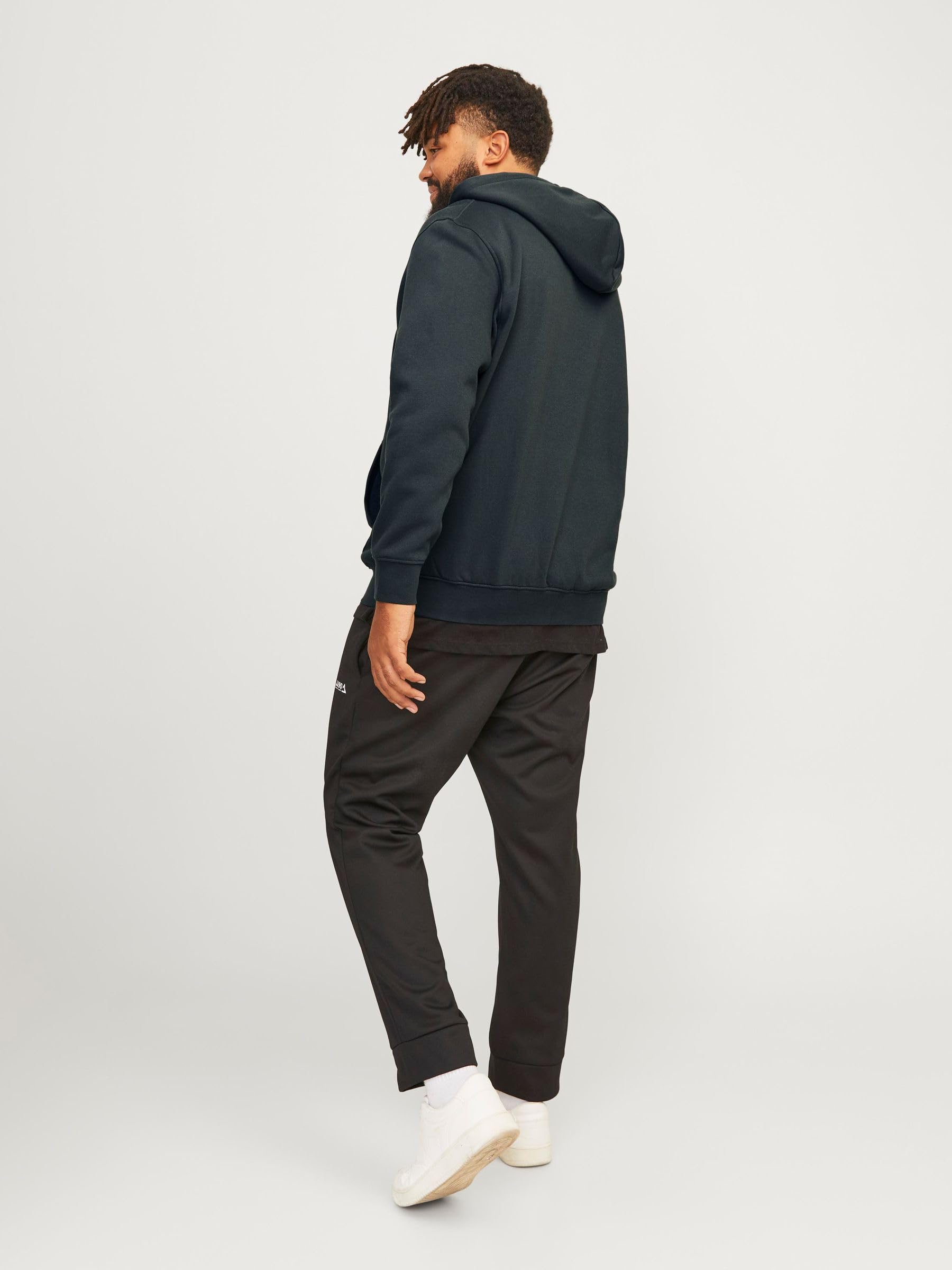 JACK & JONES Jorvesterbro Sudadera con Cremallera Noos Pls Sudadera con Capucha Hombre