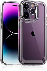 Capa para iPhone 16 Transparente - Design Fino, Botões Metalizados, Bordas Reforçadas e Proteção de Câmera | Clean Case - Diffy (iPhone 16)