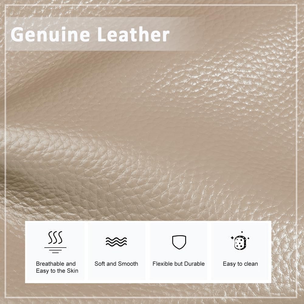 befen Sac à Main Crossbody en Cuir Véritable pour Femmes - Petit Sacs à Bandoulière pour Femme avec Portefeuille Intégré à Protection RFID