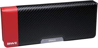 ソニック ペンケース 両面筆入 フラット ブレイブ カーボン調 ブラック SK-5023-D