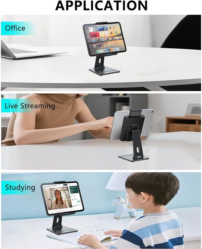 Soporte Retráctil Eléctrico para Tablet 8-14 Pulgadas miniatura 8