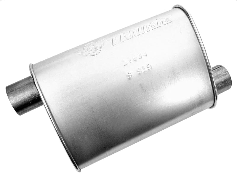 Silencioso de escapamento Thrush 17634 Hush oval