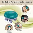NeoCraft Electric Head & Scalp Massager – Rechargeable Handheld Massage Machine with 3 Speed Modes for Hair Growth & Body Relaxation (Assorted) gallery image
