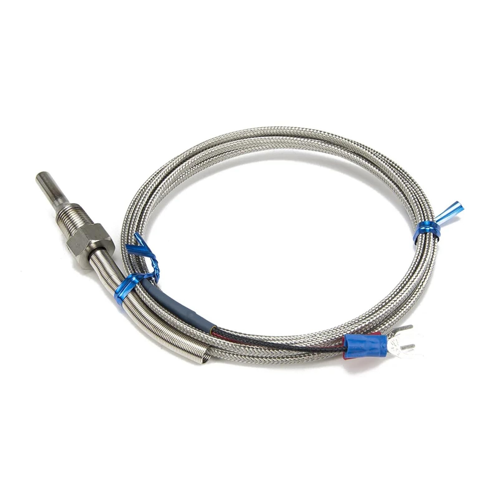 temperaturfühler K-Typ 30 mm Sondenlänge 1,5 m Kabel Thermoelement-Temperatursensor(M10 1)