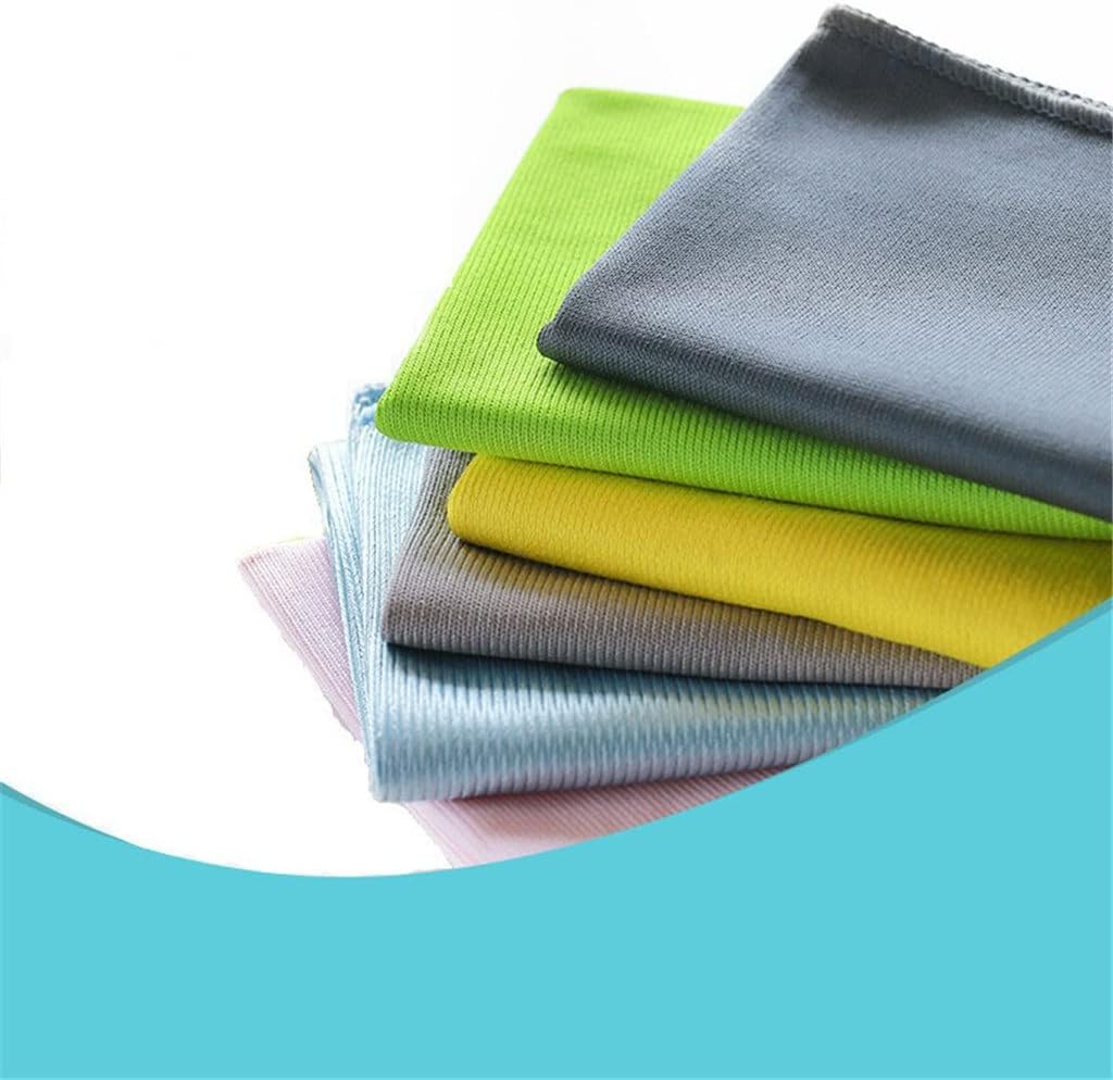 5PCS Household Cleaning Cloth Soft Towel Glass Wipe Shower Room 40 * 40cm