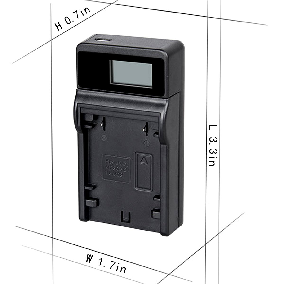 Amazon.com : LCD Micro USB Battery Charger for Canon PowerShot