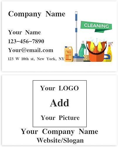 DD PETS Tarjetas de visita personalizadas, tarjetas de visita personalizadas para los lados delanteros y traseros impresos, 3.5 x 2 pulgadas, 200