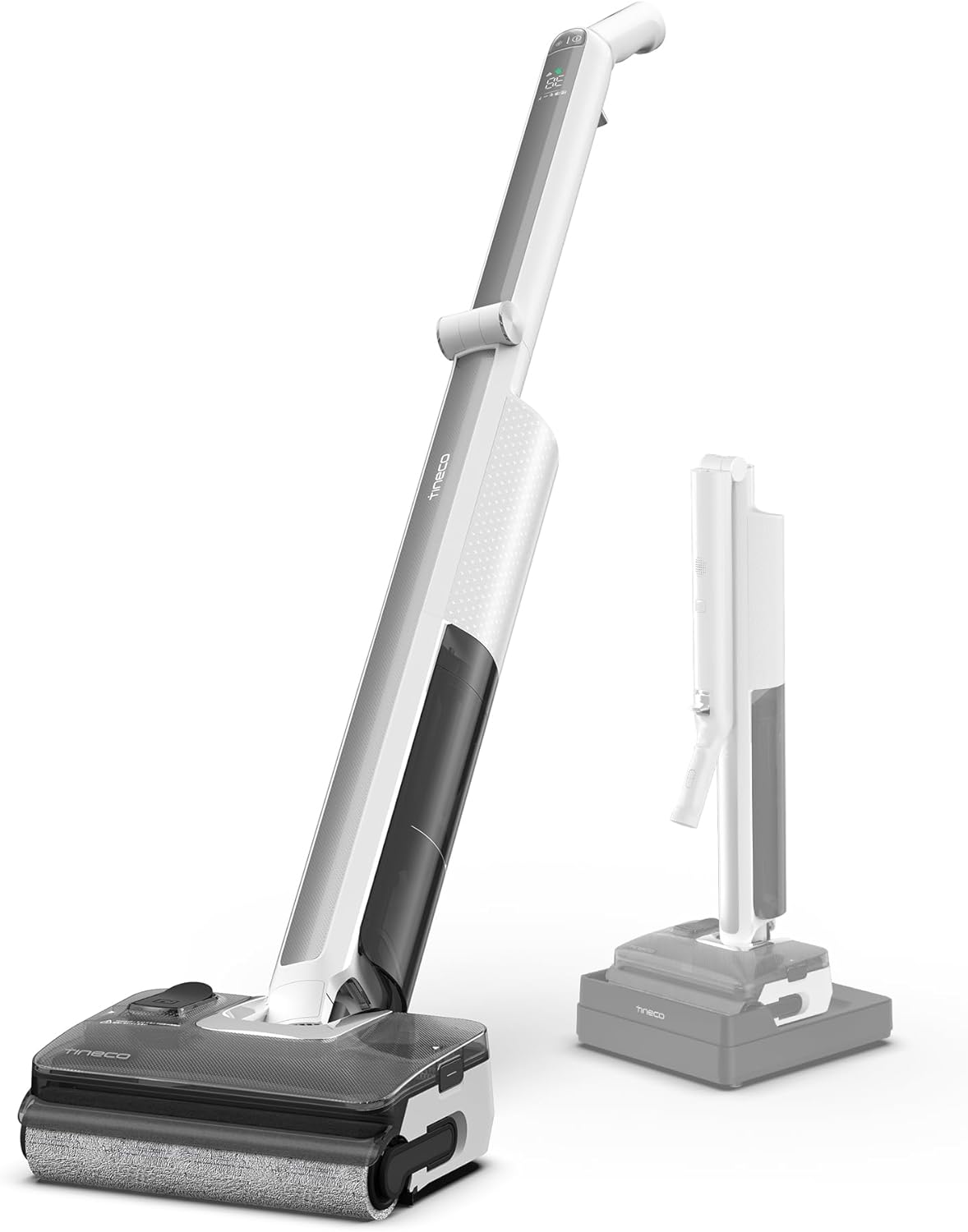 Tineco FLOOR ONE i7 Fold 水拭き掃除機 体感重量約0.79kg 厚さ9.6cm 180°折りたたみ収納