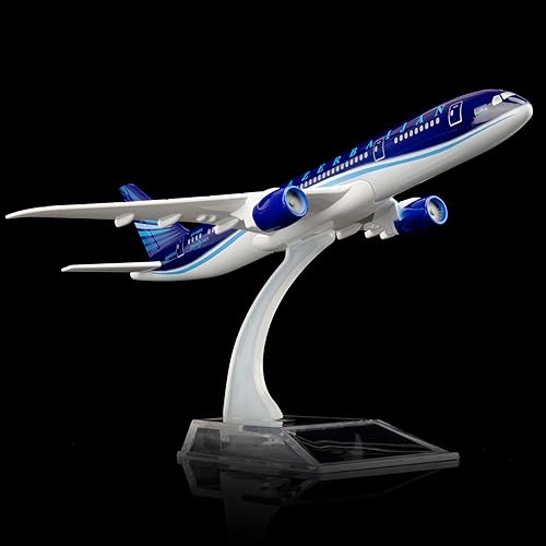 Miniatura 6 de 24-Hours Azerbaijan Airlines 787 Modelo de avión Aleación Metal Modelo Decoraciones Modelo Avión Fundido a presión 1400