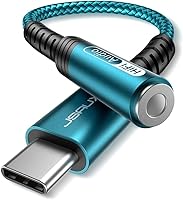 Vista 16 de JSAUX Adaptador USB C a conector de audífonos hembra de 6/64" (3.5 mm) para audio auxiliar, compatible con Samsung Galaxy S23, S23+, S23 Ultra, S22