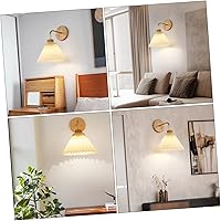 Vista 9 de DOITOOL Lámpara de pared colgante, lámpara de pared para mesita de noche, lámpara de pared con brazo oscilante, lámparas de lectura para lámpara