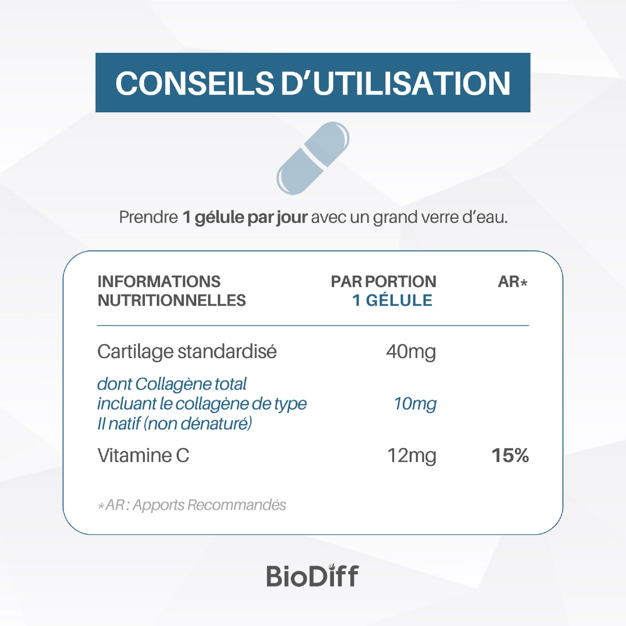 Ortho Nat Ortho Collagene (Uc2) 90Cap. 1 unidad 100 g