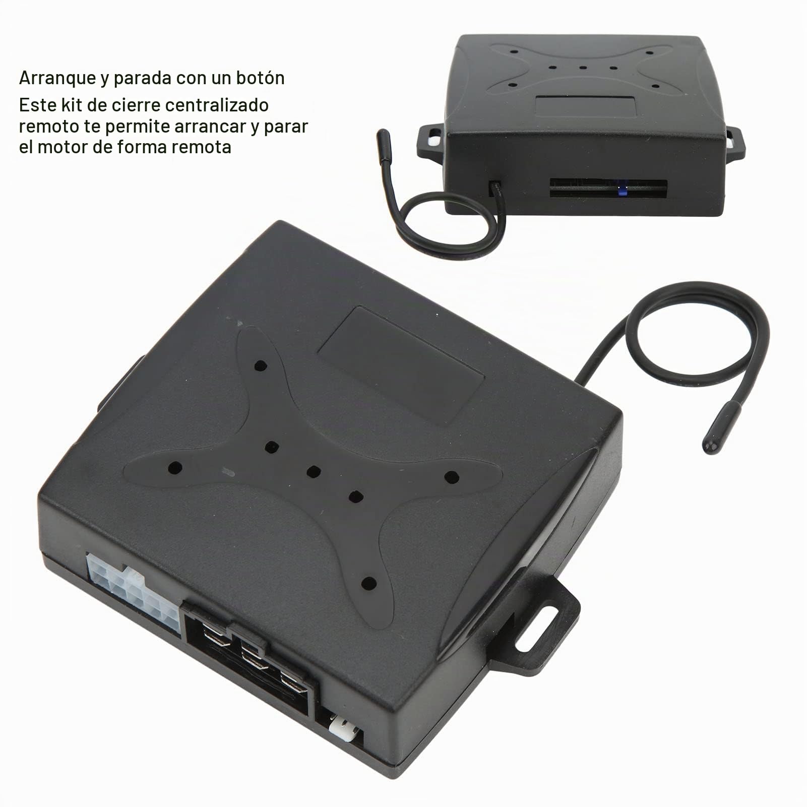 Kit de Cierre Centralizado Remoto, Sistema de Entrada sin Llave para Automóvil de Arranque con un Botón, Universal, 12 V, Conveniente, Alta Sensibilidad, Alcance de 10 M, Antirrobo para