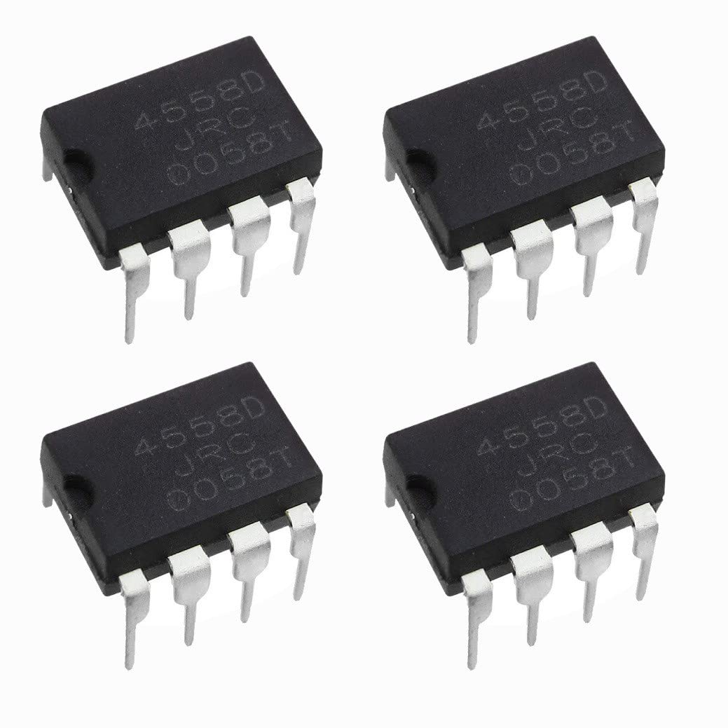 SG FLASH Combo of 4, IC 4558 Dual Audio Op Amp Electronic Components Electronic Hobby Kit | (B0C6FG4FYR) Amazon Price History, Amazon Price Tracker
