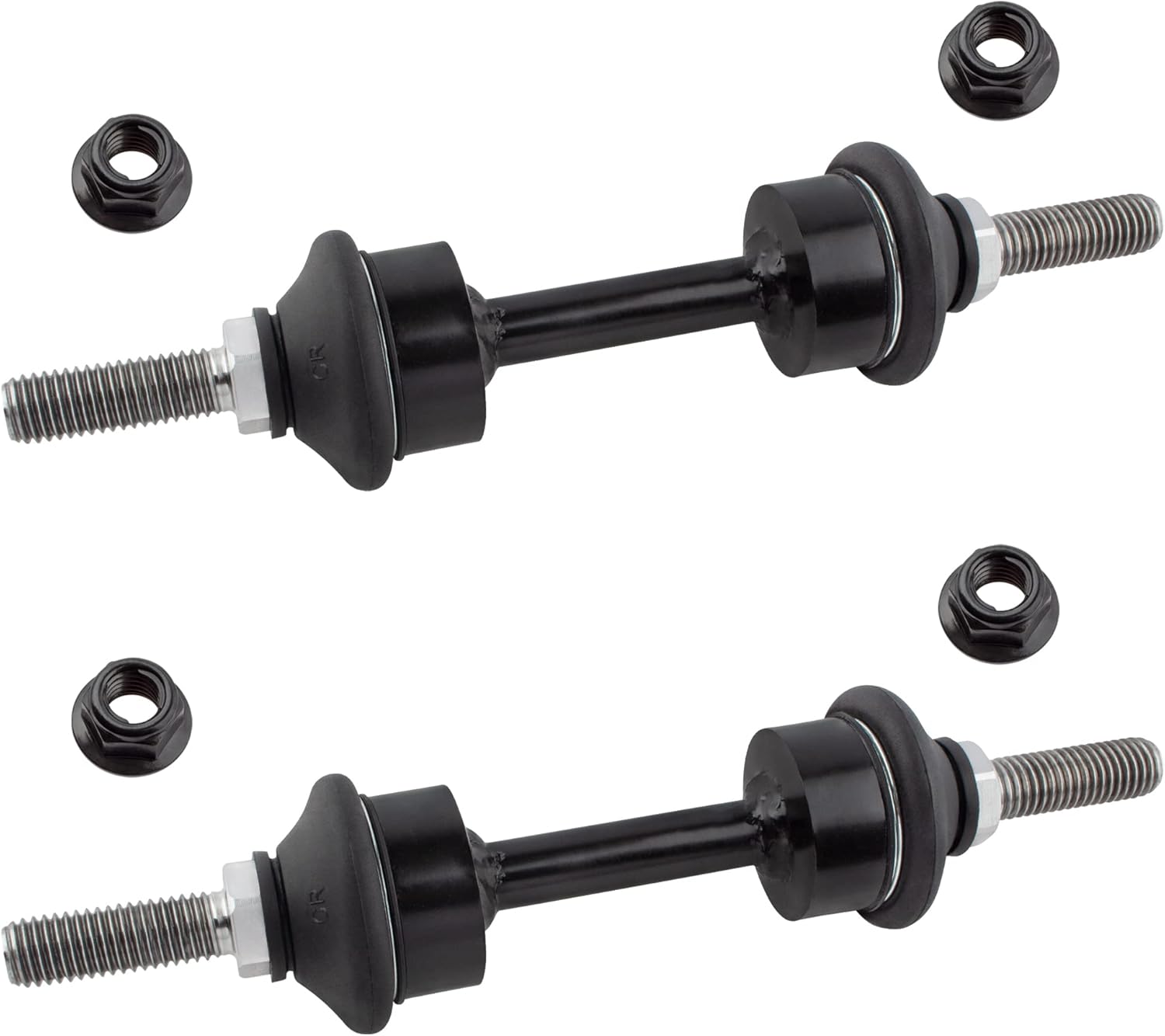2x K750074 Front Sway Bar Stabilizer Bar End Links + 2x K750052 Rear Sway Bar Stabilizer Bar End Links Kit Set Fit For Ford Expedition 2007-2021, For Lincoln Navigator 2007-2019