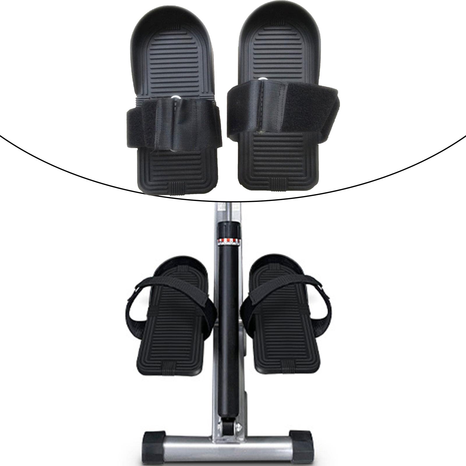 Amagogo Pédales Multifonctions pour Rameur, Pédales d'Entraînement Légères et Durables, Antidérapantes en PP