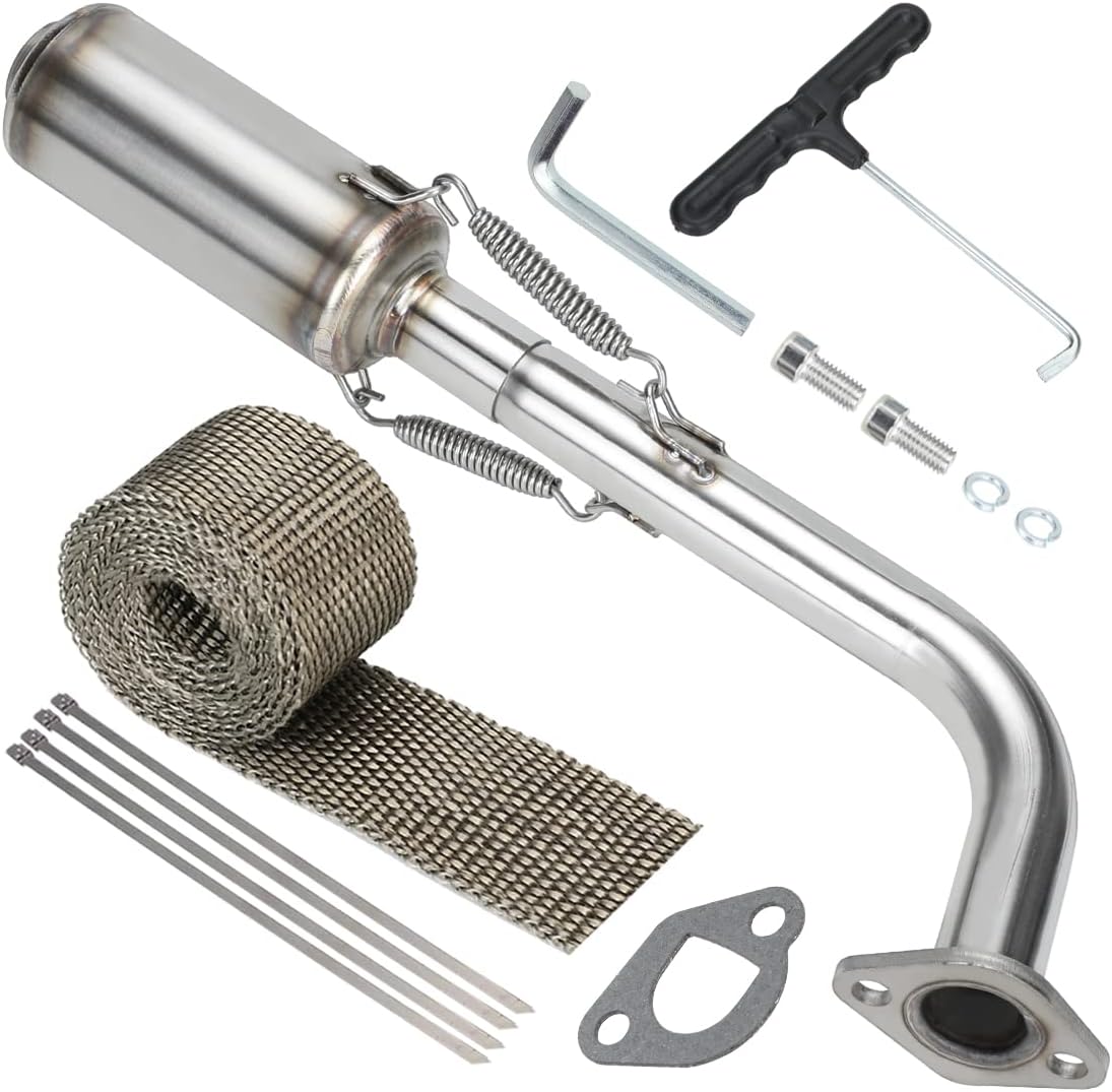 FVRITO Performance Exhaust Pipe Muffler Hardware Kit for Non Hemi