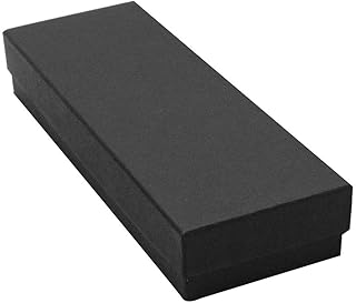 Gems on Display Matte Black Cotton Filled Jewelry Gift Boxes ~ Pack of 100 (8