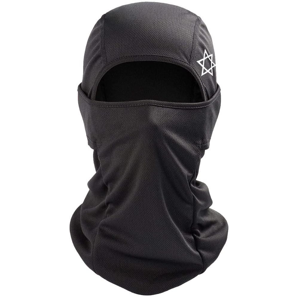 Balaclava Face Mask UV Protection for Men Women Jewish Star Balaclava Face Mask UV Protection for Men Women Jewish Star