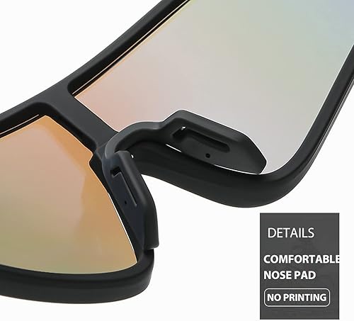 Miniatura 5 de Lentes de sol polarizados para ciclismo, protección UV, para hombres y mujeres, unisex, para conducir, pescar, correr al aire libre