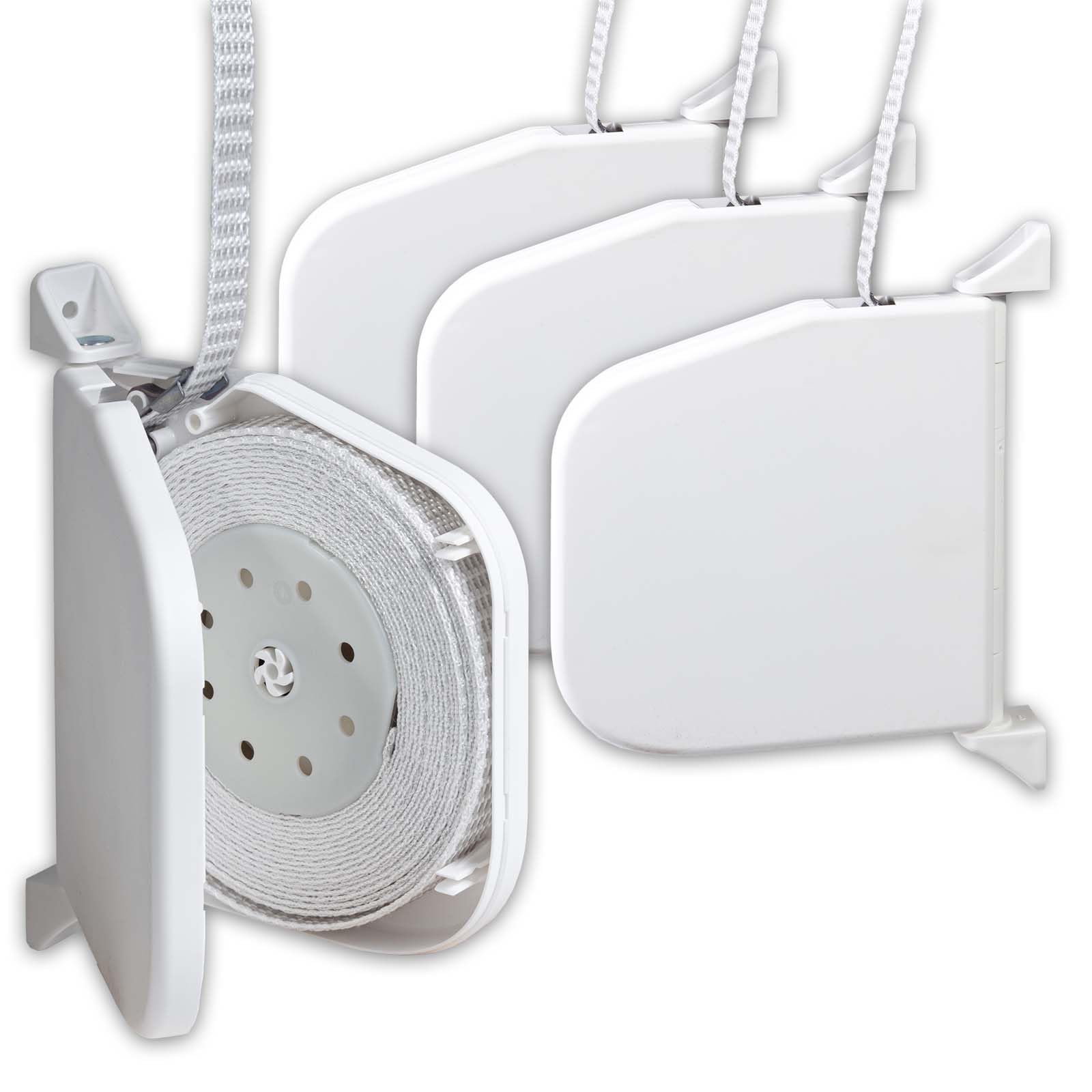 Enrouleur de sangle volet roulant INOVATEC boîtier blanc en saillie 5.5m