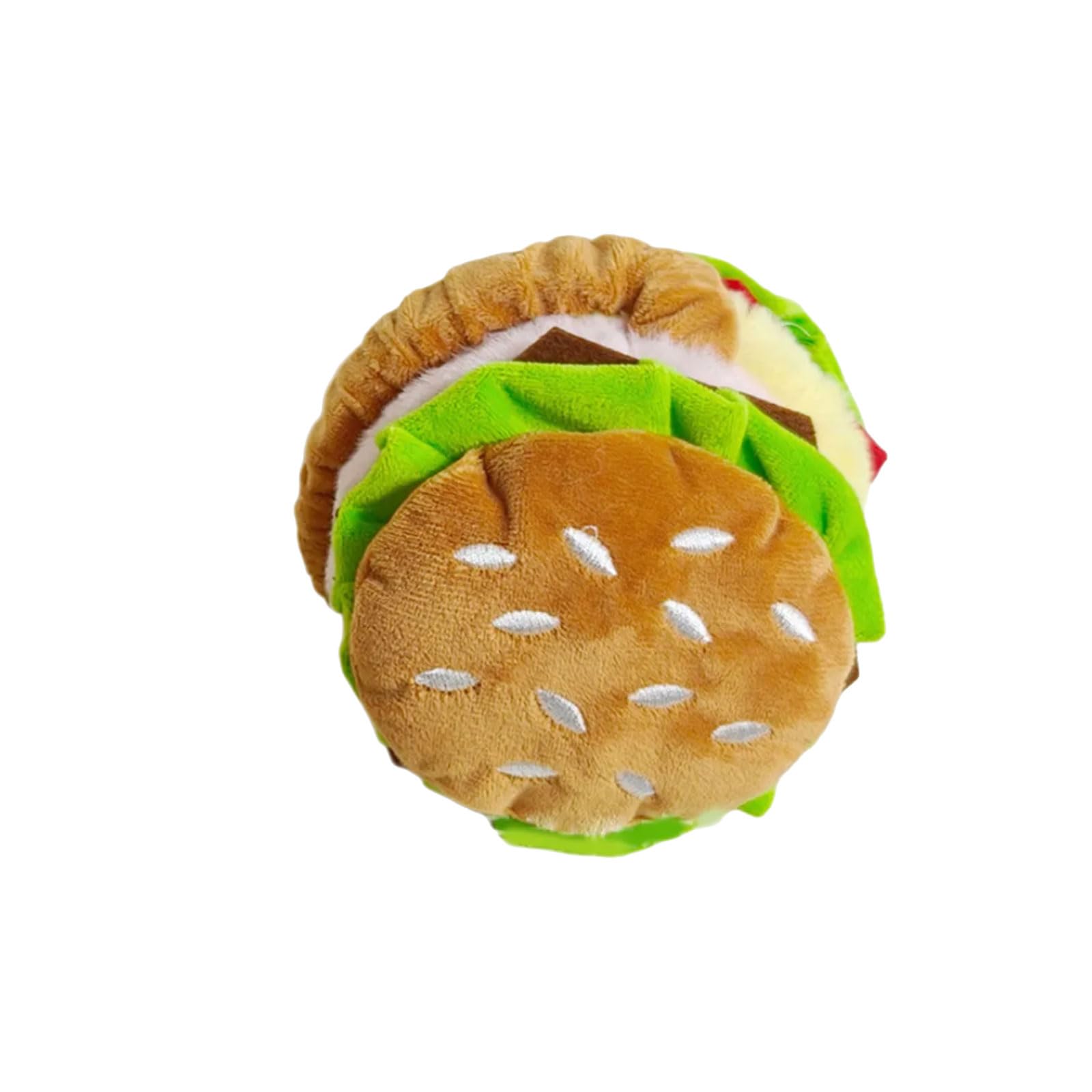 UncleS Plush Hamburger EarMuffs for Women and Kids Ear Warmer Furry Headband for Winter Christmas New Year Gifts Adjustable Ear Warmers