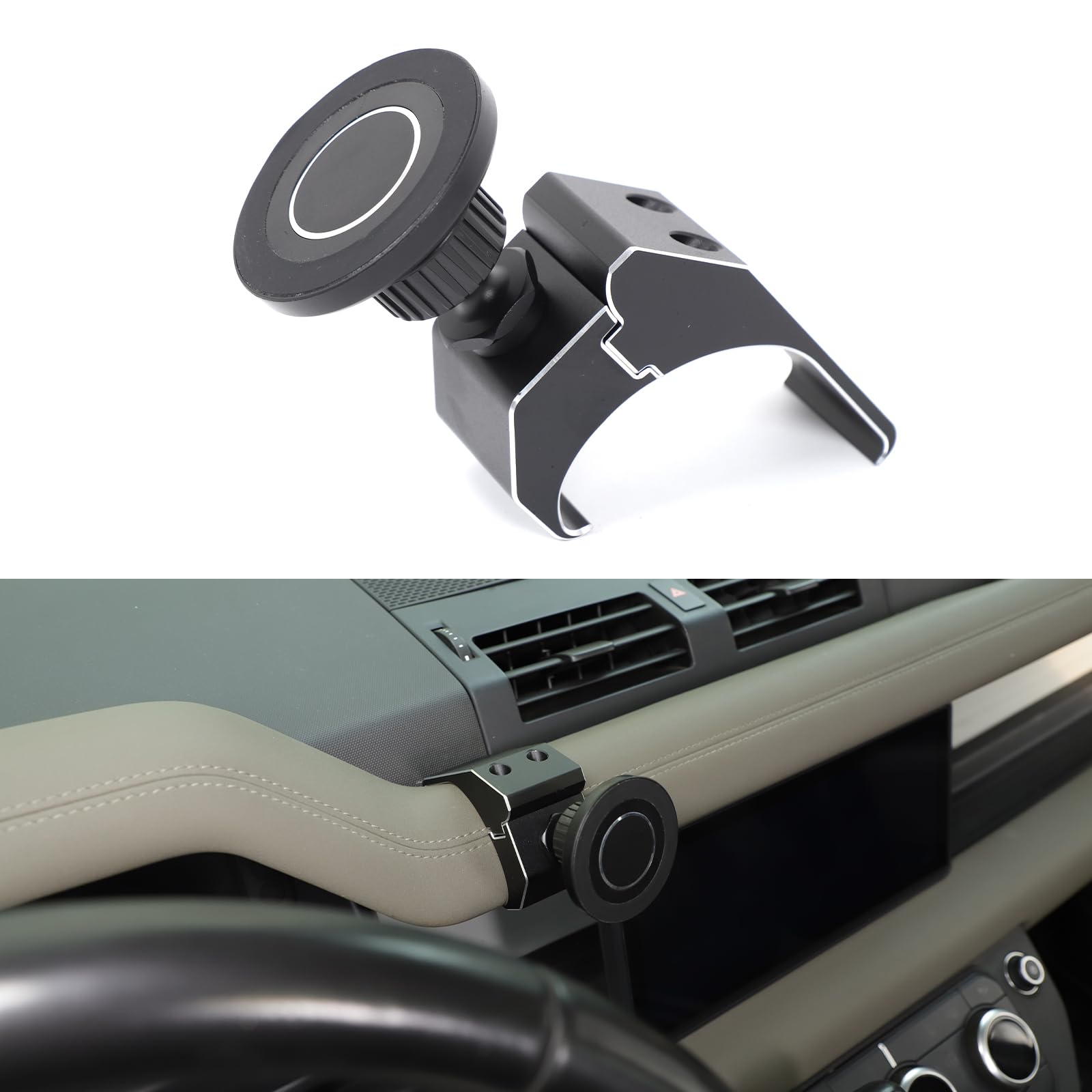 Yinanlutos Magnetische Handyhalterung kompatibel mit Land Rover Defender 2020-2023 Typ G
