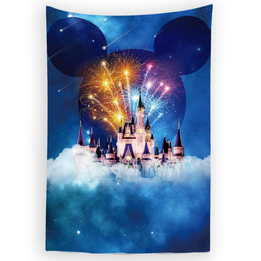 Amazon.com: BULOR 40X60inch Castle Night Children Tapestry, Fairy