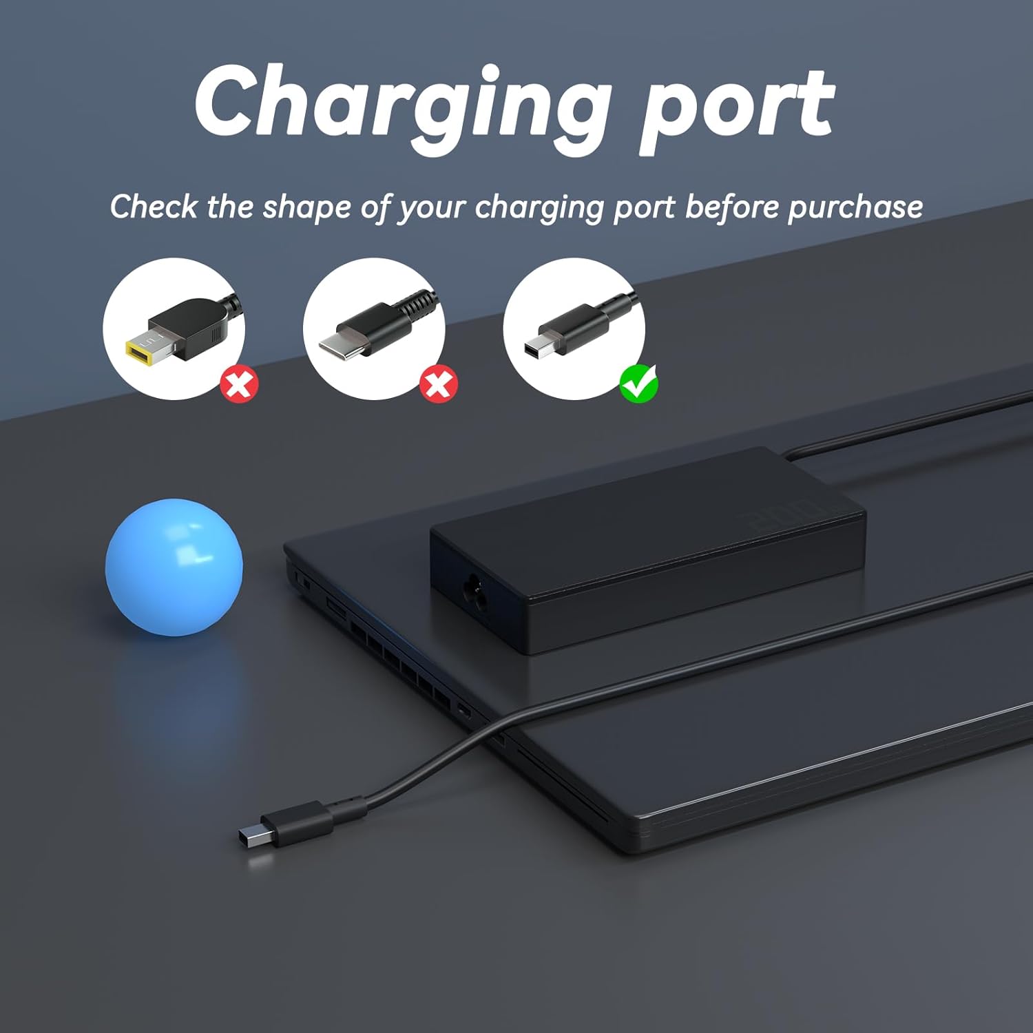 200W 20V 10A Power Adapter adp-200jb d Compatible with ASUS ProArt P16 PX13(Replace P16) PZ13 H7606 HN7306 2-in-1 AI 13.3" Zephyrus/TUF G16 G14 A14 A16 GA605 GU605 RTX4070 Laptop Charger