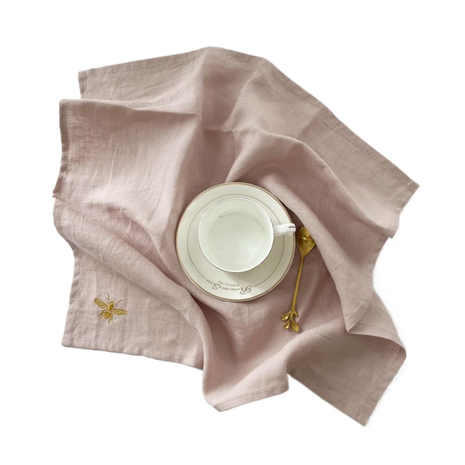 Linen Fabric Napkins 4pcs 45x45cm for table
