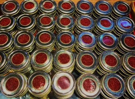 Miniatura 5 de Hilos de flores de azafrán, 100% orgánico y puro, seleccionado a mano, azafrán rojo premium (0.07 oz)