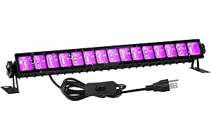 Upgraded 36W LED Blacklights: Illuminate the Night!