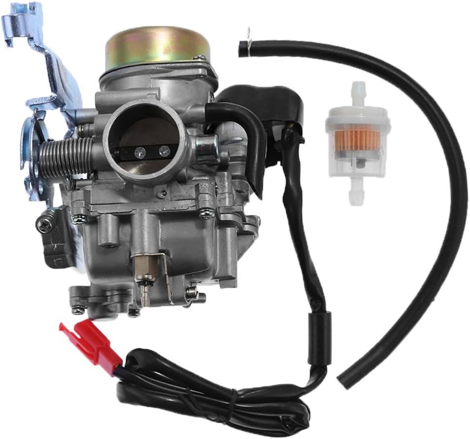 Carburetor W/Air FilterReplacement for Manco Replacement for Talon 260cc 300cc Replacement for Linhai Replacement for Bighorn 260cc 300cc ATV UTV Off Road Carb