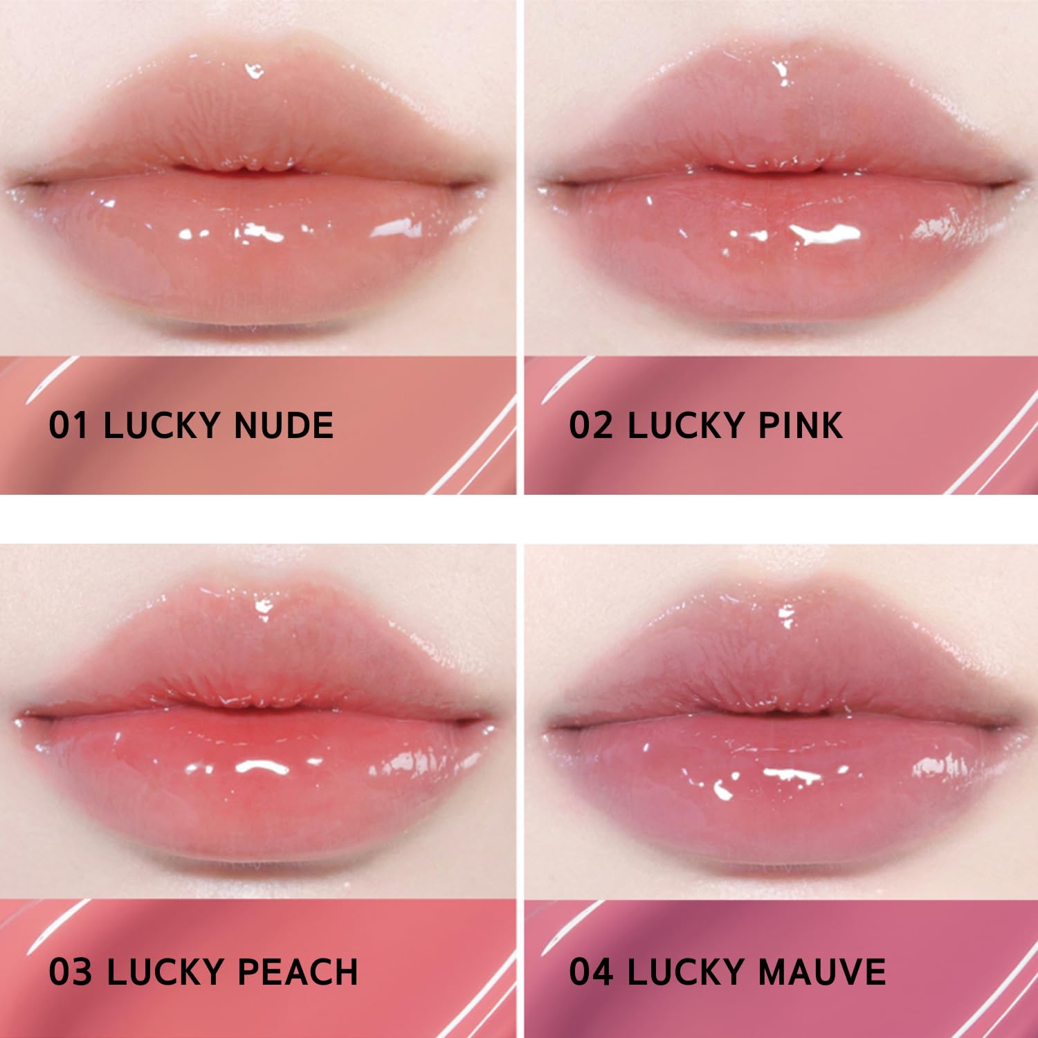 Amazon.com : BBIA Lucky Shine Tint, High Gloss Glowy Lip Stain, 02
