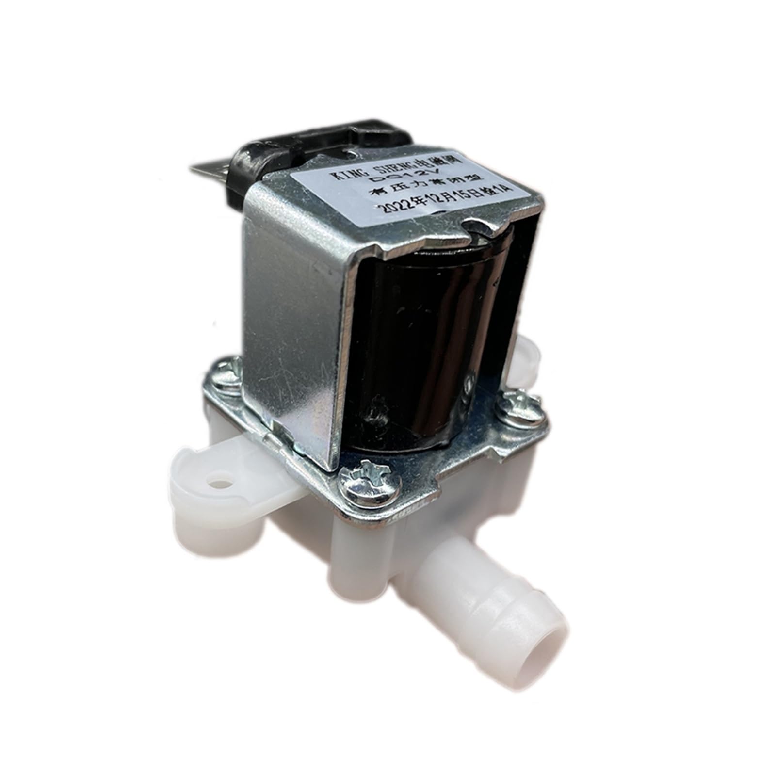 Genterun Dn15 Dc 12V 24V 220V Electric Solenoid Valve Magnetic Normally Closed Pressure Solenoid Valve Inlet Valve Water Air Inlet Flow Switch(,24V)