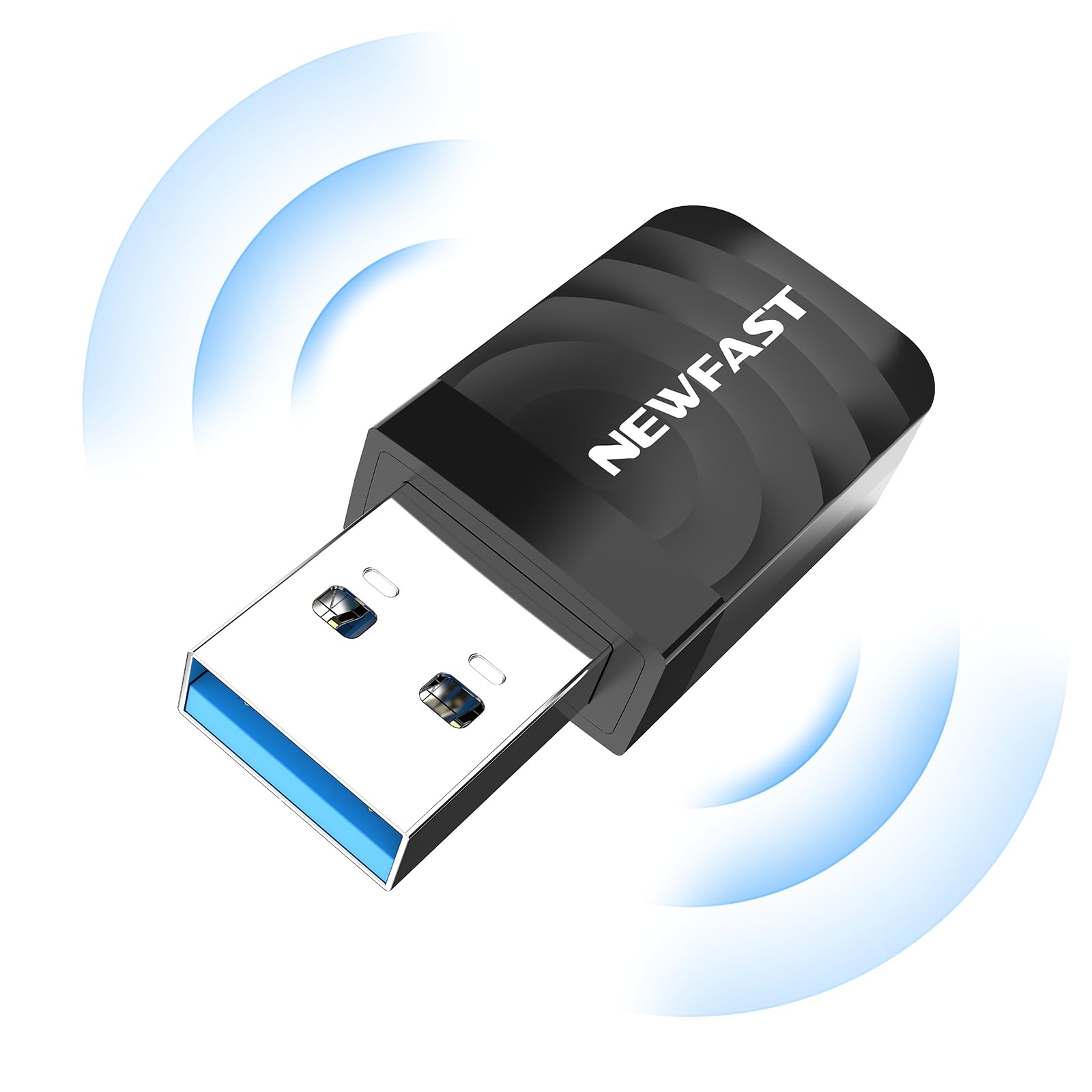 Clé WiFi Puissante AX1800 Mbps, 802.11ax Double Bande Adaptateurs USB