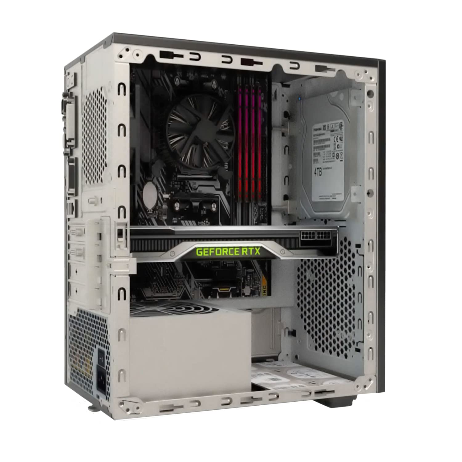 Itek SMALLCOM-B obudowa Mini Tower, mATX, 2 porty USB 3, 2 porty USB 2, szczotkowana, czarna
