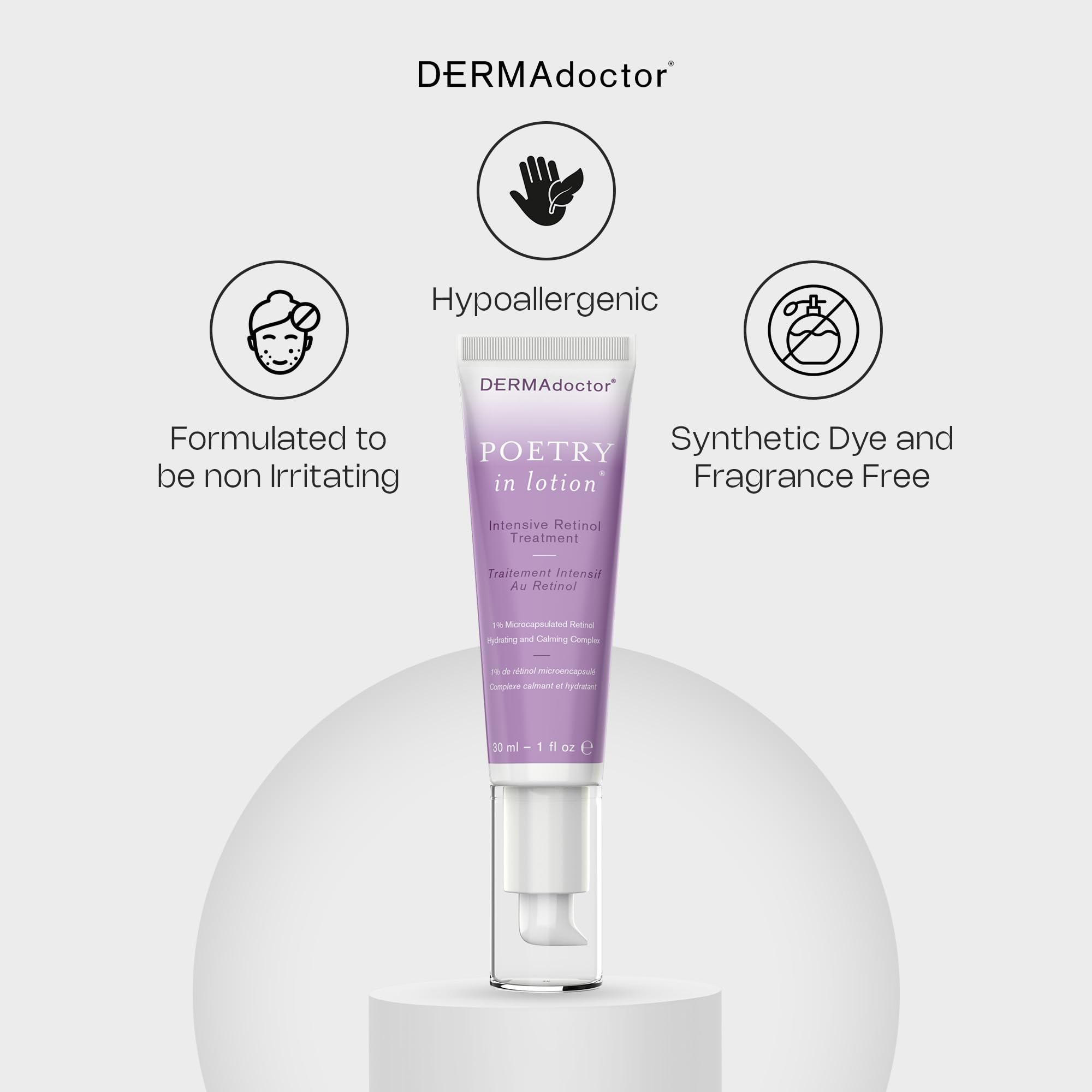 Dermadoctor Poetry In Lotion Intensive 1% Retinol, Pack Of 1, 30ML