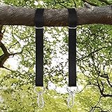 Adecuado para todos los columpios y hamacas: estas correas de columpio se adaptan a los columpios de tu bebé, columpios de niños, columpios de bebé, columpios de disco, columpios de cincha, columpios de neumáticos, columpios de porche de jardín, columpios de platillo y yoga volador aéreo.